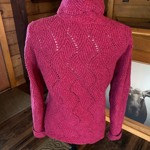 Pretty Raspberry Sundance Sweater - Picture 3 of 6